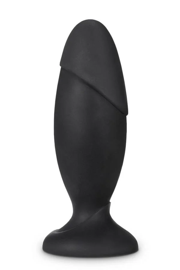 Dop Anal Adventures Rocket Plug, Negru, 16.5 Cm