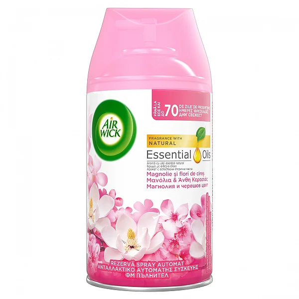 Air Wick Freshmatic Rezerva Odorizant De Camera, Magnolie Si Flori De Cires, 250 Ml