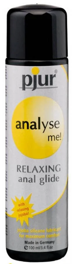 Lubrifiant Pe Baza De Silicon Cu Jojoba Analyse Me Relaxing Anal Glide, 100 Ml