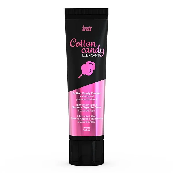 Lubrifiant Pe Baza De Apa Cu Aroma Vata De Zahar, 100 Ml