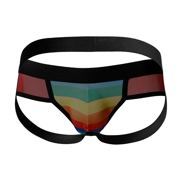 C4m-mixed Jockstrap-rainbow-xl