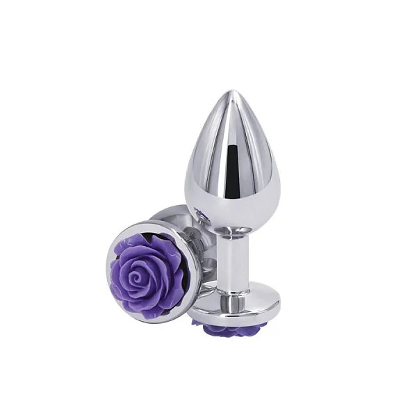 Dop Anal Rear Assets Rose, Argintiu+mov, Medium