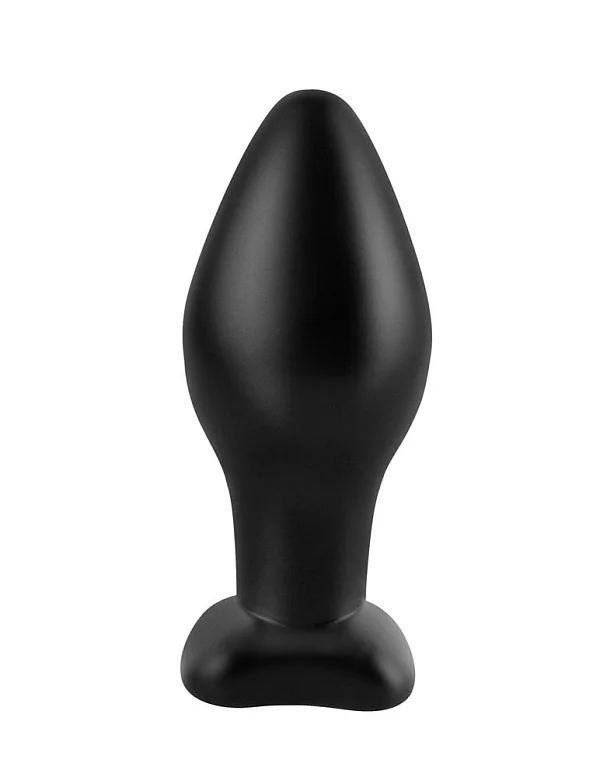 Dop Anal Large Silicone Plug, Negru, 13 Cm
