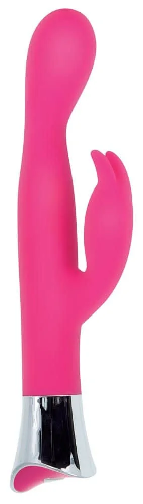 Vibrator G Bunny Slim, Roz, 22 Cm