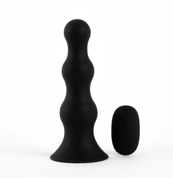 Dop Anal Gonflabil Automat, Negru, 19 Cm