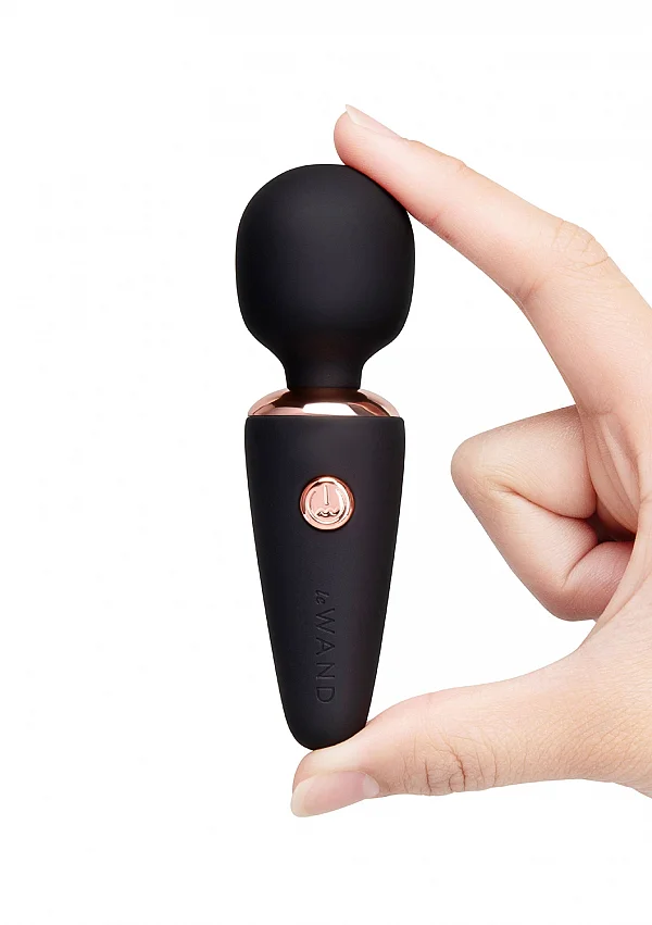 Vibrator Le Wand Mini Negru Reincarcabil