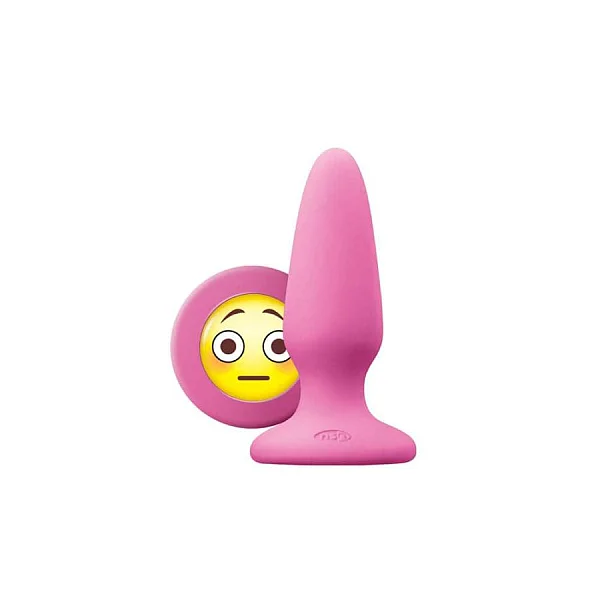 Dop Anal Mojis Omg Medium Roz, 9 Cm