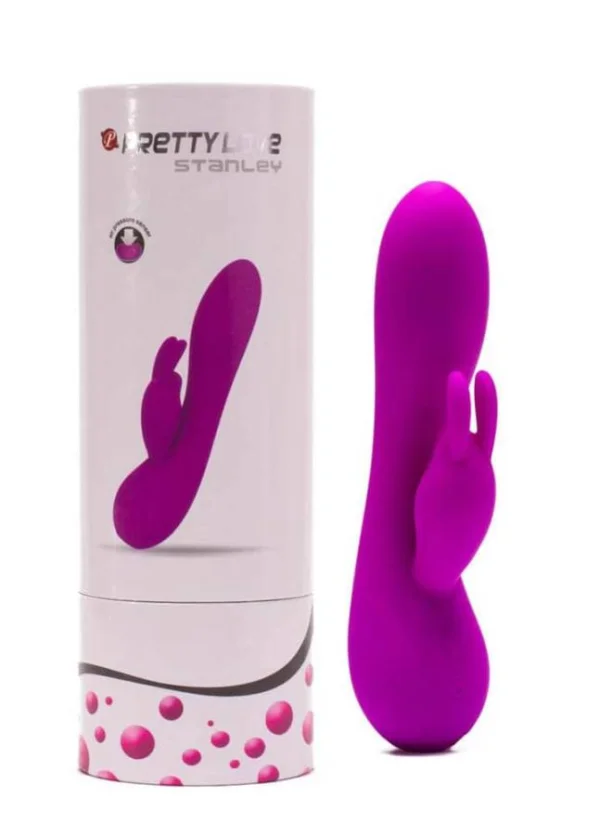 Vibrator Rabbit Stanley, Violet, 18 Cm