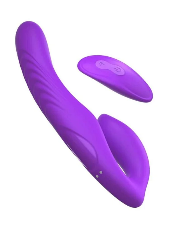 Vibrator Strap-on Ultimate Strapless, Lila