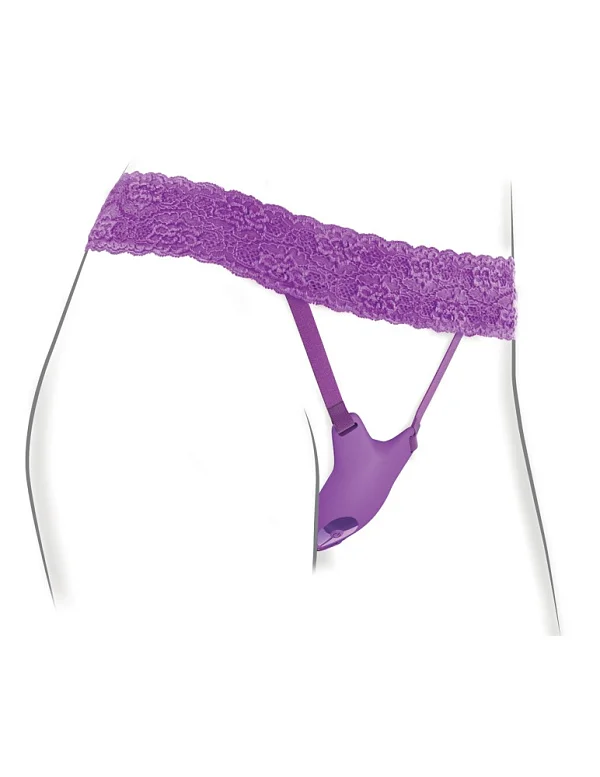 Ultimate G-spot Butterfly Strap-on Purple