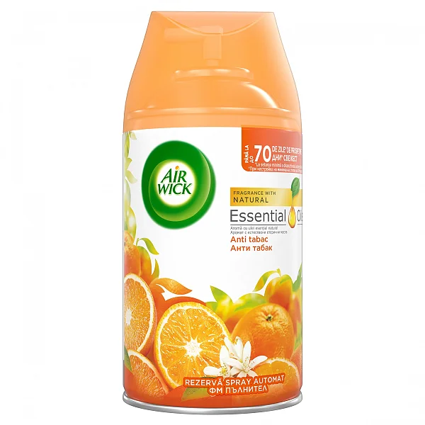Air Wick Freshmatic Rezerva Odorizant De Camera, Anti-tabac, 250 Ml