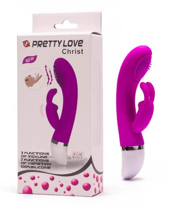 Vibrator Special Christ, Violet, 19 Cm