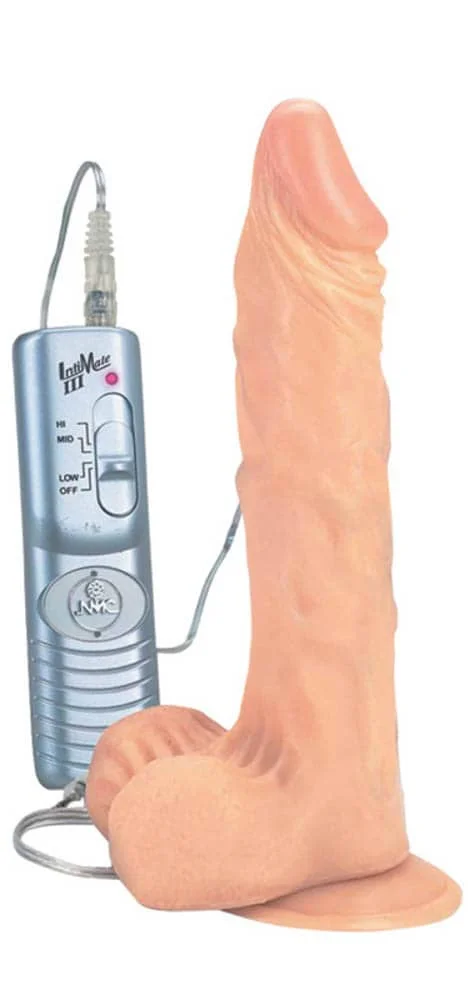 Vibrator Realistic Authentic Reaction, Natural, 22 Cm