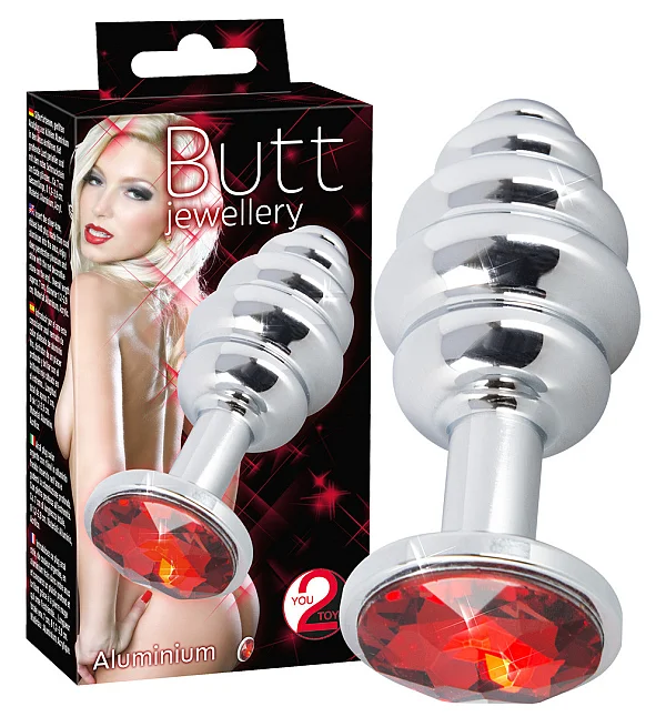 Dop Anal Cu Striatii Butt Jewellery