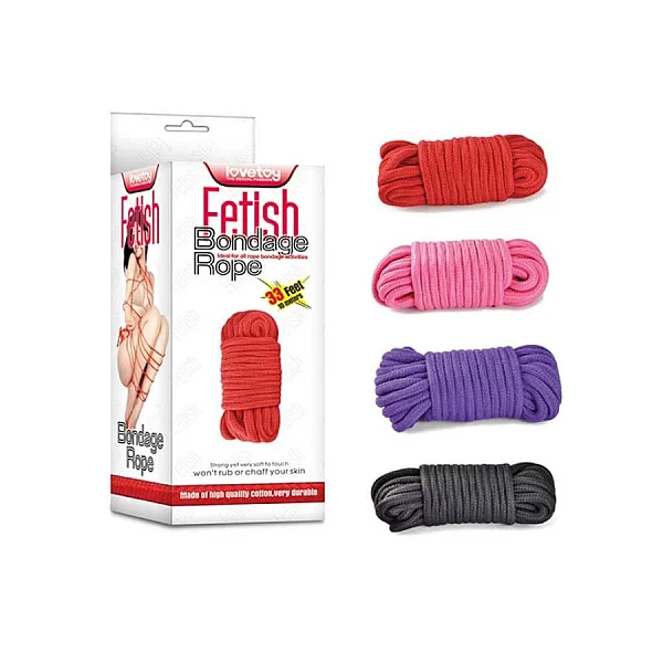 Sfoara Fetish Bondage, Rosu, 10 M