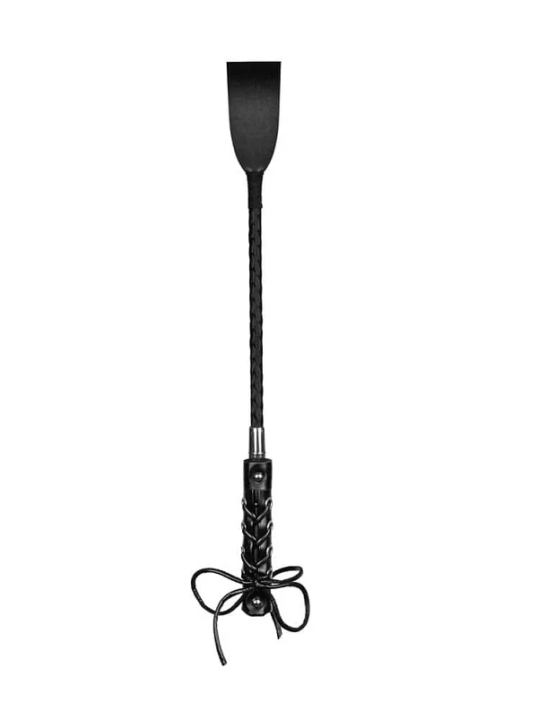 Cravasa Piele, 43 Cm, Negru