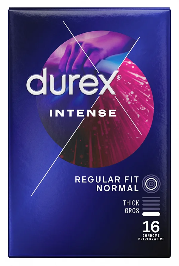 Prezervative Durex Intense Orgasmic 16 Bucati