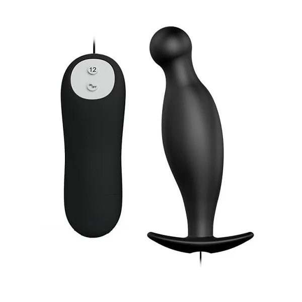 Dop Anal Cu Vibratii Special Anal Stimulation 1, Negru,  11.5 Cm