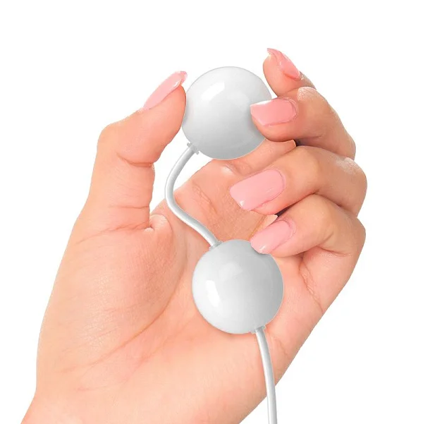 Isex Usb Kegel Balls White- Cu Vibratii
