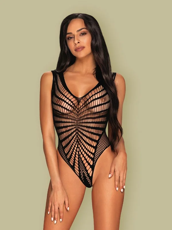 Body Sexy Tip Plasa, Negru,  S/m/l