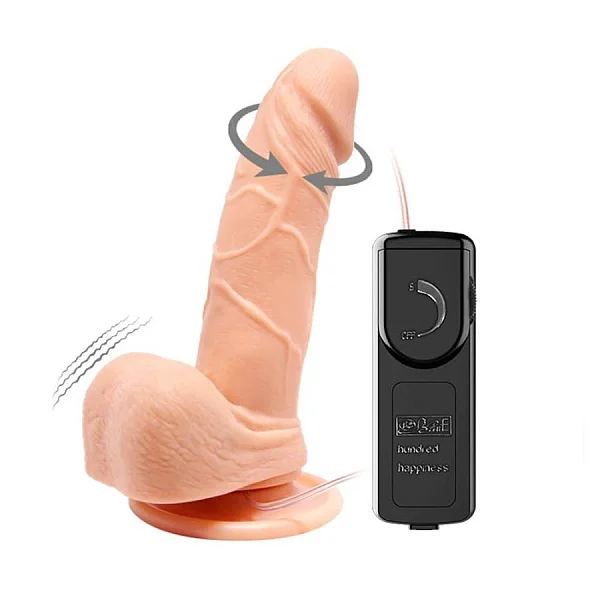 Vibrator Realistic Barbara Mark, Natural, 15 Cm
