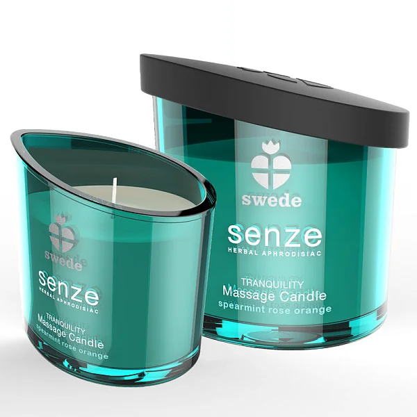 Candela Masaj Senze Tranquility - Menta, Trandafir, Portocala
