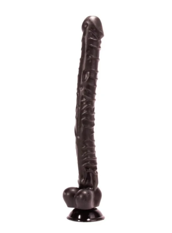 Dildo Clasic Jacob’s, Negru, 38 Cm