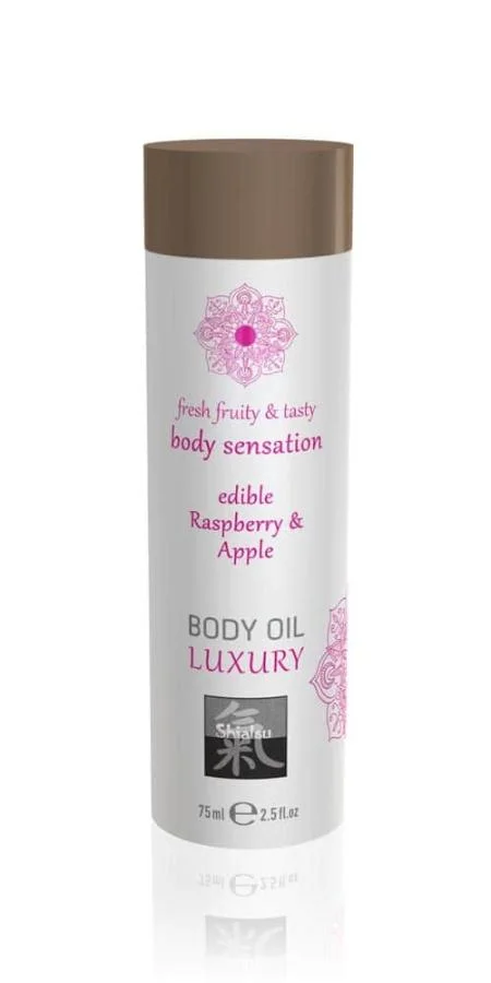 Ulei De Corp Luxuriant Comestibil - Zmeura + Mar, 75 Ml