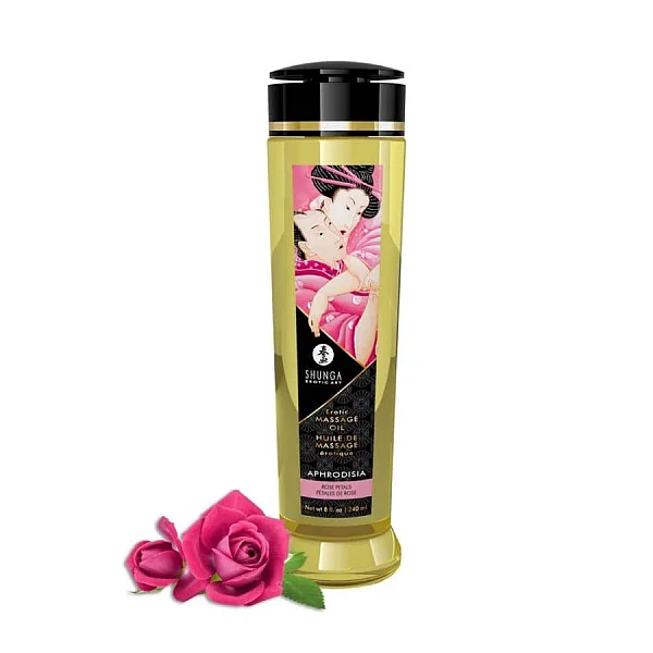 Ulei Pentru Masaj Erotic Rose, 240 Ml