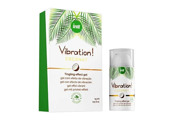 Gel Stimulant Vegan Cu Aroma Cocos Vibration, 15 Ml
