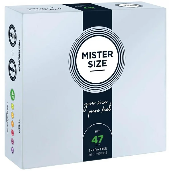 Mister Size 47 Mm Condoms 36 Pieces