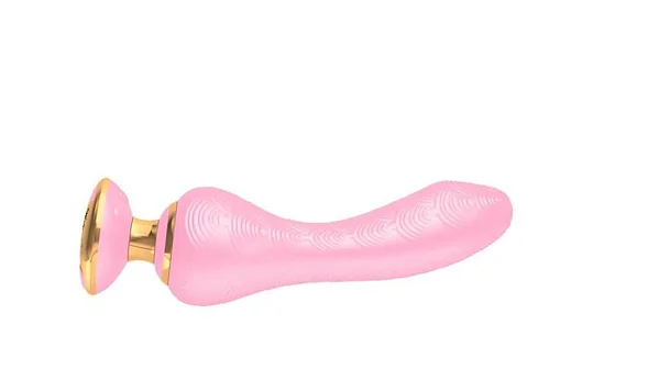 Vibrator Punctul G Sanya, Roz, 18.5 Cm