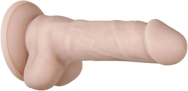 Dildo Clasic Real Supple Poseable, Natural, 16.5 Cm