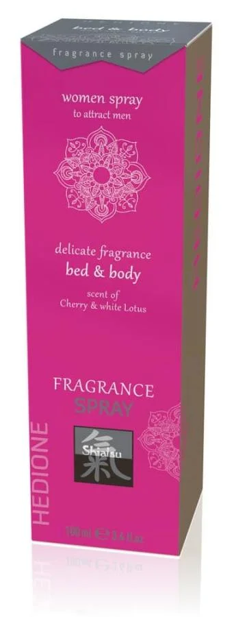 Spray Afrodisiac Bed & Body Pentru Femei, Cherry & Lotus Alb, 100 Ml