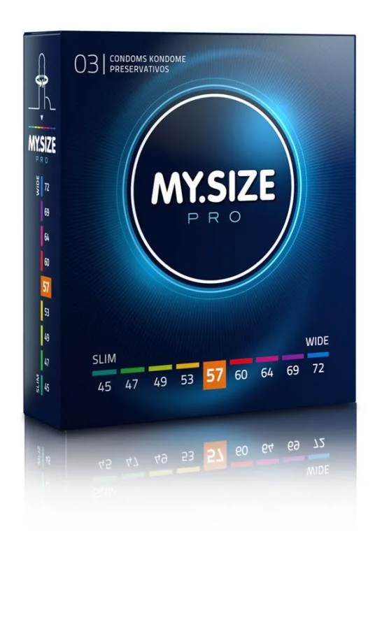 Prezervative My Size Pro Diametru 57 Mm (3 Buc.)