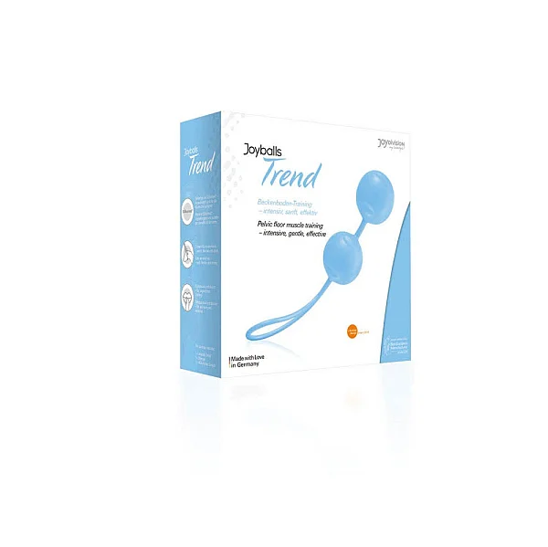 Bile Vaginale Joyballs Trend - Albastru Deschis