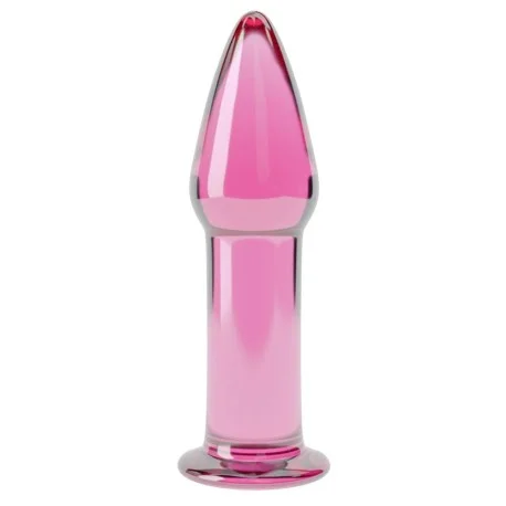 Dildo Din Sticla 12.2 Cm Lovetoy Roz