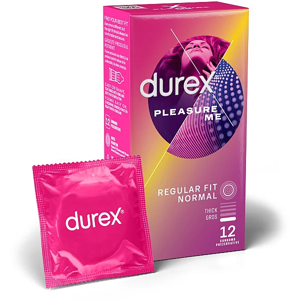 Prezervative Durex Emoji Pleasure Me 12 Buc