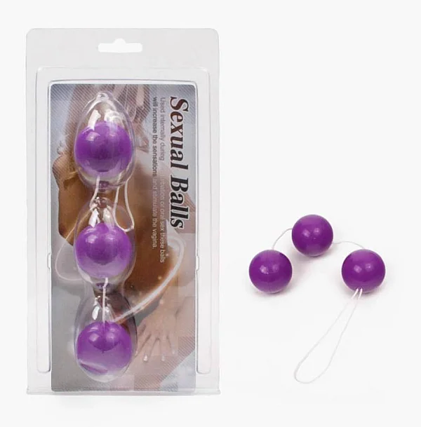 Bile Anale Sexual Balls, Violet