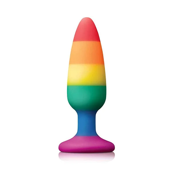 Dop Anal Multicolor Colours - Pride Edition Medium, 13 Cm