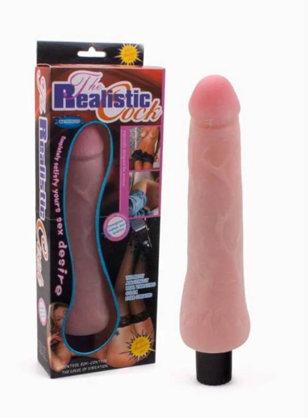 Vibrator The Realistic Cock, Natural, 24.5 Cm