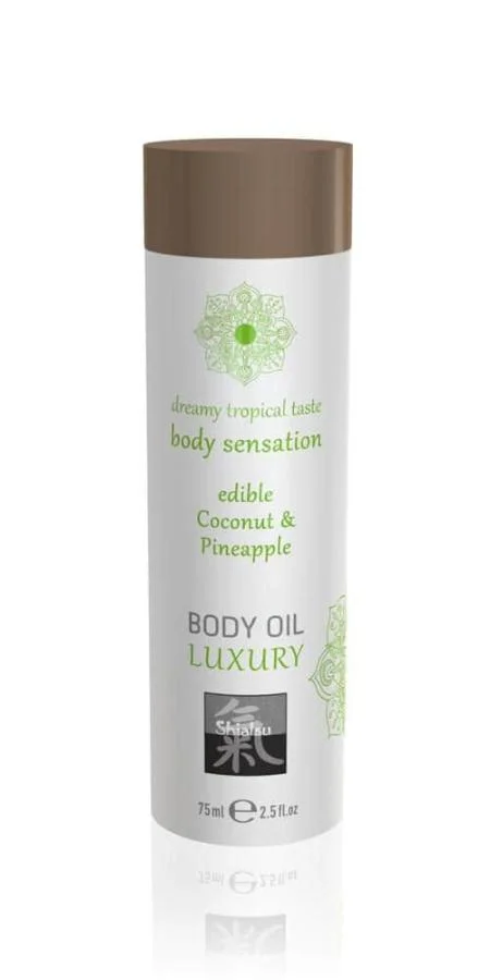 Ulei De Corp Luxuriant Comestibil - Cocos + Ananas, 75 Ml