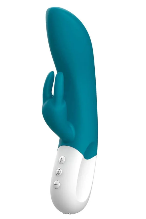 Vibrator Mighty Rabbit, Ocean Blue, 21.5 Cm