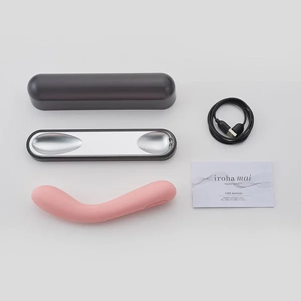Vibrator Punctul G Iroha Mai Toki, Roz Pal, 17 Cm