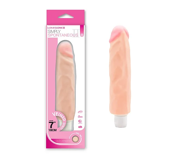 Vibrator Realistic Simply Spontaneous, Natural, 18 Cm