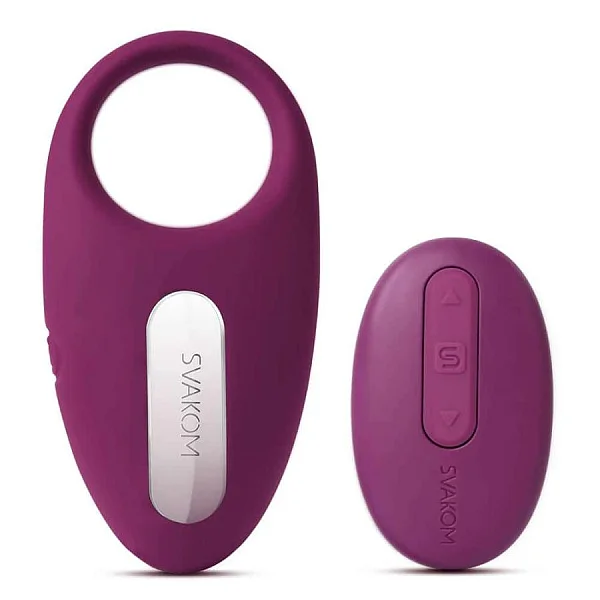 Inel Penis Cu Vibratii Si Telecomanda Winni, Violet