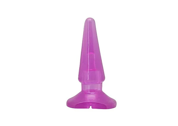 Dop Anal Slim Butt Plug, Mov, 8.5 Cm