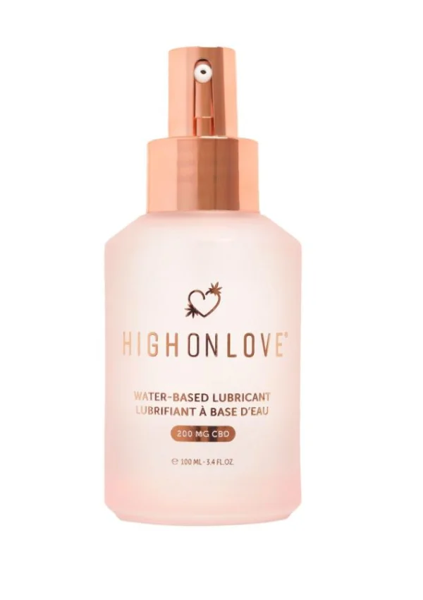 Lubrifiant Pe Baza De Apa Cu Cbd Highonlove Natural 100 Ml