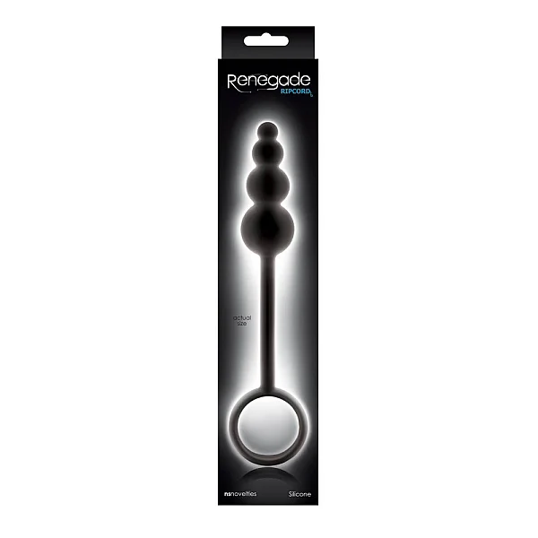 Bile Anale Renegade Ripcord, Negru