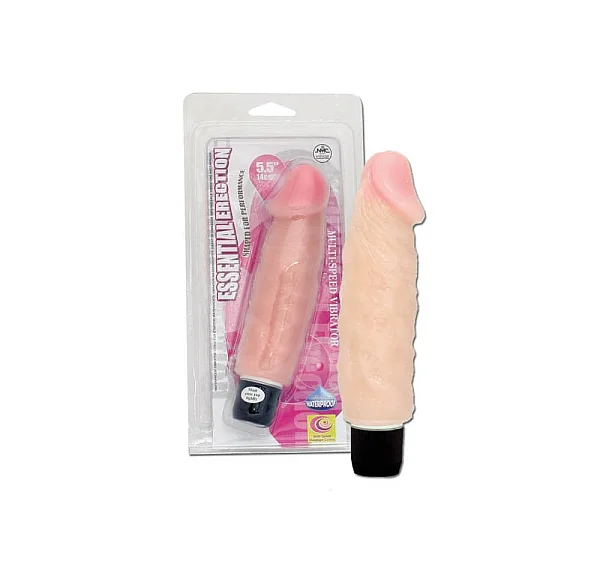 Vibrator Realistic Essential Erection, Natural, 14 Cm